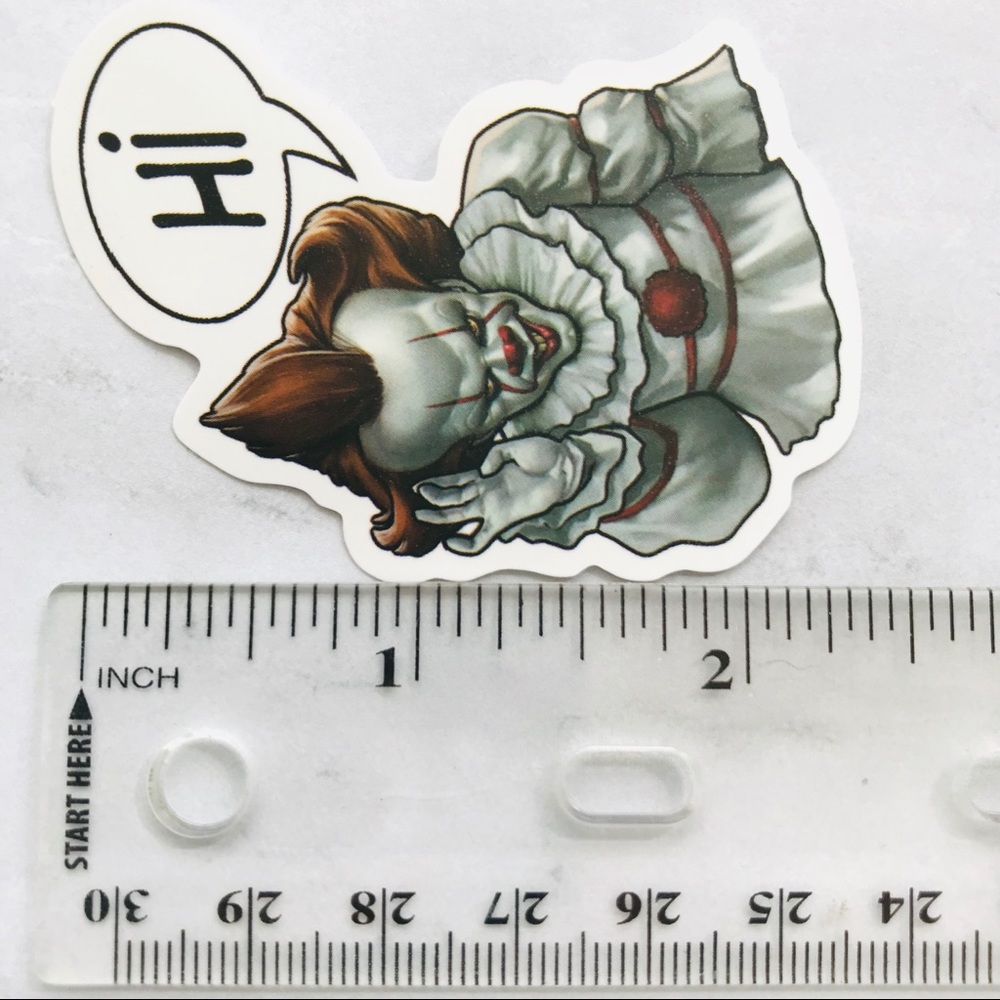 Pennywise Matte Sticker - Picture 2 of 2